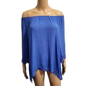 Women's Off the Shoulder Blouse by Counterparts (Size S)